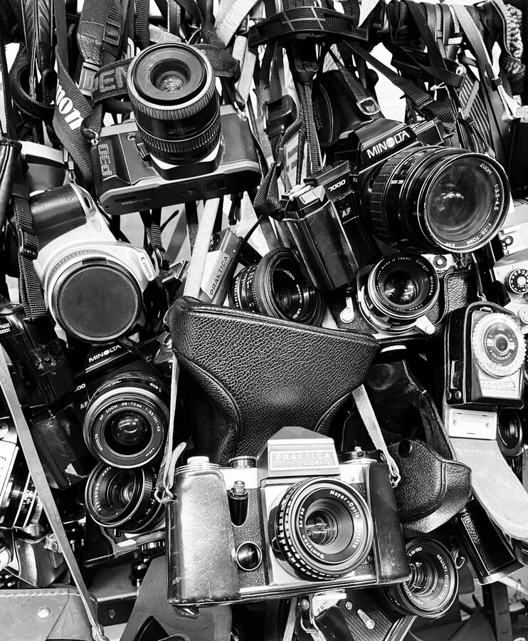 05 Camera graveyard - at